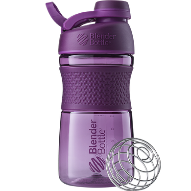 Спортивна пляшка-шейкер BlenderBottle SportMixer Twist 20oz/590ml Plum (ORIGINAL)