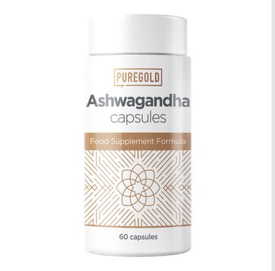 Ашваганда Pure Gold Ashwagandha 60 капсул