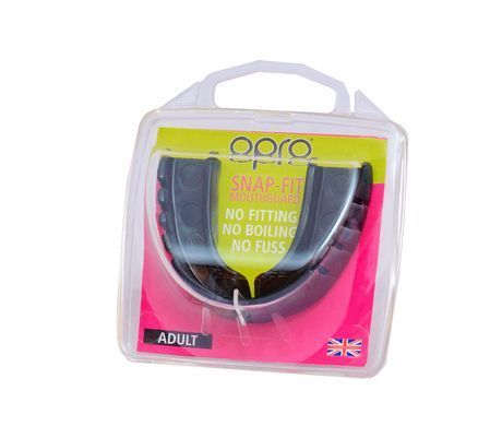 Капа OPRO Snap-Fit Jet Black (art.002139001)