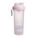 Шейкер спортивний SmartShake Slim Cotton Pink 500 мл