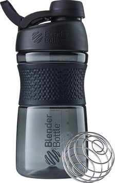 Спортивна пляшка-шейкер BlenderBottle SportMixer Twist 20oz/590ml Black (ORIGINAL)