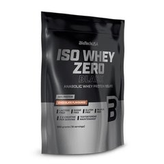 Сироватковий протеїн ізолят BioTech Iso Whey Zero Black (500 г) Vanilla