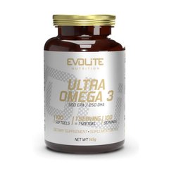 Омега 3 Evolite Nutrition Ultra Omega 3 500/250 100 мягких капсул