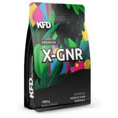 Гейнер для набору маси Kfd Nutrition Premium X-Gainer 1000 грамів Карамель-молоко