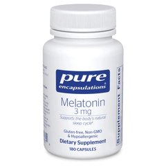 Мелатонин Pure Encapsulations Melatonin 3 мг 180 капсул