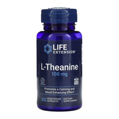 Л-теанін Life Extension L-Theanine 100 mg 60 вег. капсул