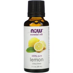 Лимонное масло Now Foods (Essential Oils Lemon) 30 мл