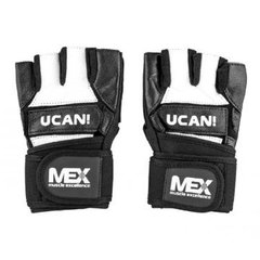 Рукавички для фітнесу MEX Nutrition Mex-U-Can (размер M) Black