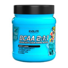 БЦАО Evolite Nutrition BCAA 2:1:1 400 г exotic
