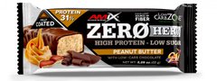 Протеїновий батончик Amix-Nutrition Zero Hero 65 грам Арахисовая паста