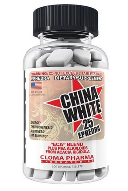 Жироспалювач Cloma Pharma China White 100 капсул
