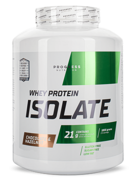 Сывороточный протеин изолят Progress Nutrition Whey Protein Isolate 1800 г Шоколад и фундук