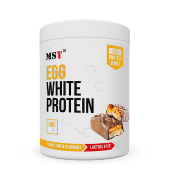 Яєчний протеїн MST Egg White Protein 500 г peanut butter caramel