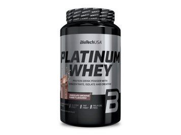 Сывороточный Протеин BioTechUSA Platinum Whey 1000 г Chocolate Brownie Fudge