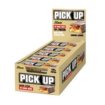 Протеїновий батончик FitWin PickUp 24x45 г Caramel Almond