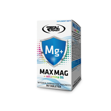 Магний + Б 6 Real Pharm Max Mag + Vitamina B6 90 таблеток