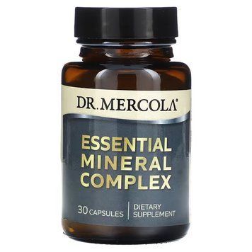 Комплекс основных минералов, Essential Mineral Complex, Dr. Mercola, 30 капсул