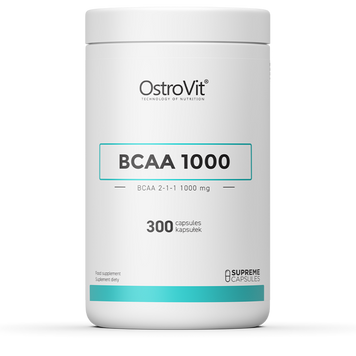 БЦАА OstroVit BCAA 1000 300 капсул