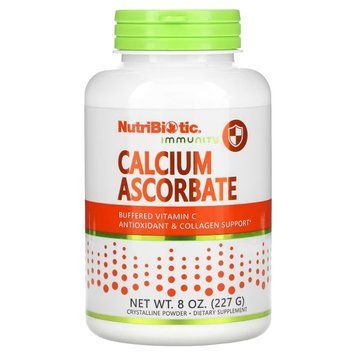 Аскорбат кальция, Immunity, Calcium Ascorbate, NutriBiotic, 227 гр