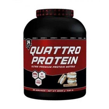 Комплексный протеин Superior Quattro Protein 3000 г Mango Peach