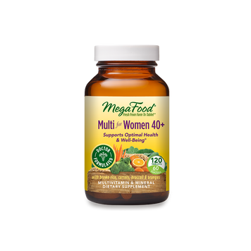 МультиВітаміни для жінок 40+, Multi for Women 40+, MegaFood, 120 таблеток