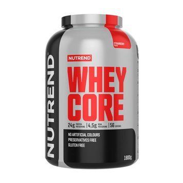 Сироватковий протеїн концентрат Nutrend Whey Core 1800 г vanilla