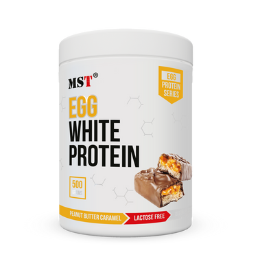 Яичный протеин MST Egg White Protein 500 г peanut butter caramel