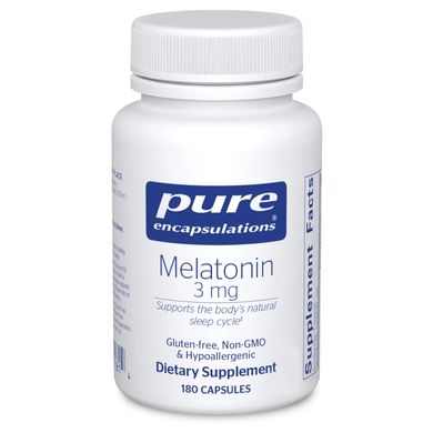 Мелатонін Pure Encapsulations Melatonin 3 мг 180 капсул