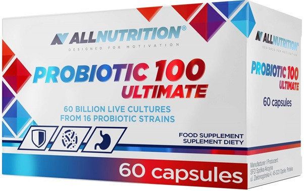 Пробіотики AllNutrition Probiotic 100 ultimate 60 капсул