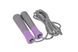 Скакалка PowerPlay 4206 Cіро-фіолетова