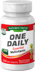 Комплекс вітамінів і мінералів Nature's Truth One Daily Essential Multivitamin 100 міні таблеток