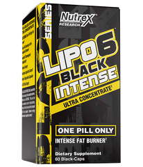 Жиросжигатель Nutrex Lipo-6 Black UC Intense (60 капс) липо 6