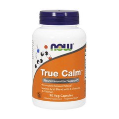 Витамины для мозга Now Foods True Calm Amino Relaxer (90 капс)