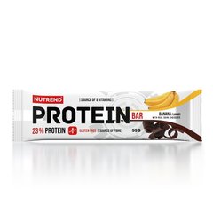 Протеїновий батончик Nutrend Protein Bar 23% 55 грам Чорний шоколад-банан
