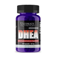 Дегідроепіандростерон Ultimate Nutrition DHEA 25 mg 100 капсул