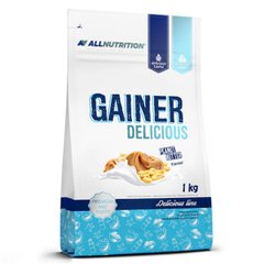 Гейнер для набору маси AllNutrition Gainer Delicious 1 кг Toffee