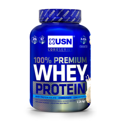 Сироватковий протеїн USN 100% Whey Protein Premium 2280 г vanilla cream