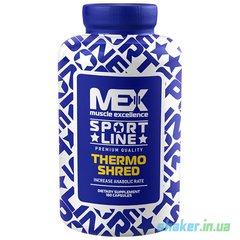 Жироспалювач MEX Nutrition Thermo Shred (180 капс) термо шред