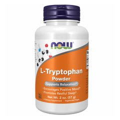 L-триптофан Now Foods L-Tryptophan Powder 57 г