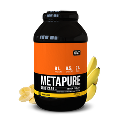 Сироватковий протеїн ізолят QNT Metapure ZC Isolate (2 кг) метапур banana