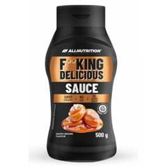 Низкокалорийный соус AllNutrition F**King Delicious Sauce 500 г Salted Caramel