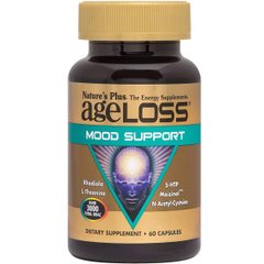Комплекс для поддержки настроения, AgeLoss Mood Support, Nature's Plus, 60 капсул