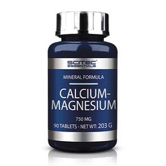 Кальций магний Scitec Nutrition Calcium - Magnesium 90 таблеток