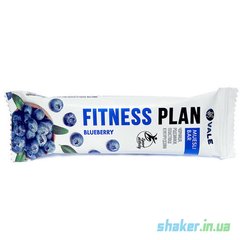 Фитнес батончик Vale Fitness Plan 20 г blueberry