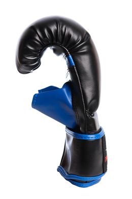 Снарядные перчатки, битки PowerPlay 3025 черно-синие M