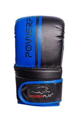 Снарядні рукавички PowerPlay 3025 Чорно-Сині M