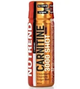 Карнитин для похудения апельсин Nutrend Carnitine 3000 Shot 1 шт 60 мл