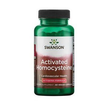 Активація Гомоцистеїну Swanson Activared Homocysteine 60 Вег. Капсул