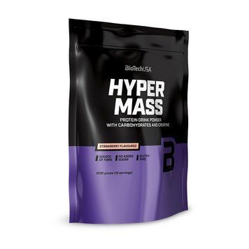 Гейнер для набору маси BioTech Hyper Mass 1 кг горіх