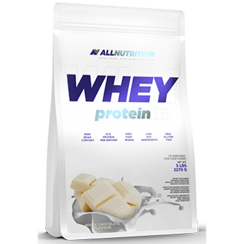 Сироватковий протеїн концентрат AllNutrition Whey Protein 2200 г White-Chocolate